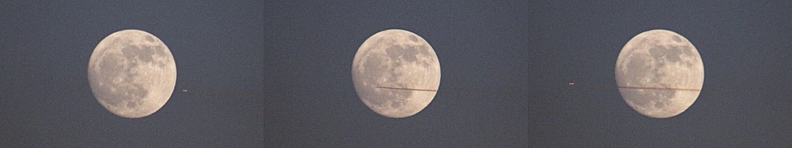 Plane And Moon Sequence
